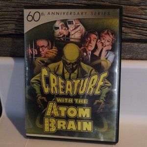 ❄️ 5/$25🎄60th Ann Creature With The Atom Brain  DVD